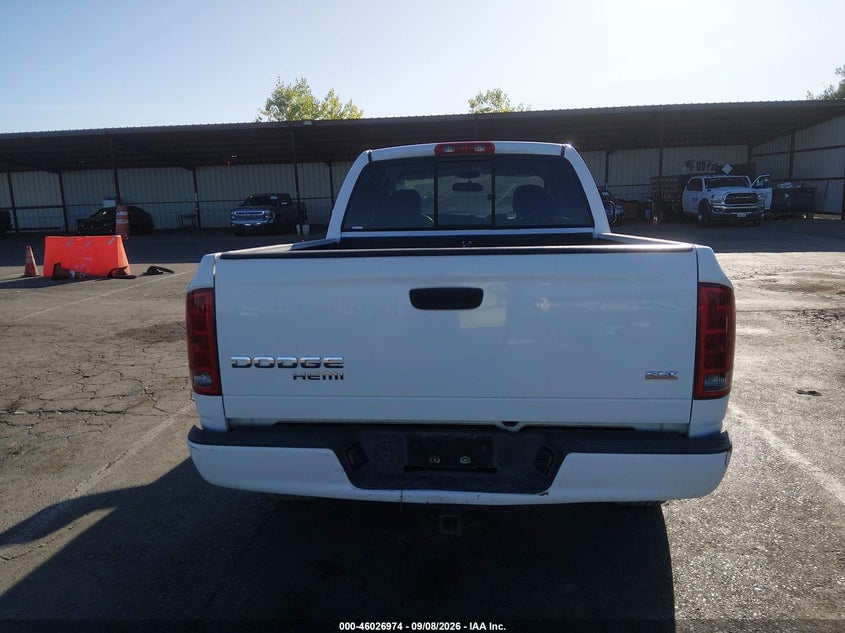 DODGE RAM 1500 2004 VIN 1D7HA18D54J181597