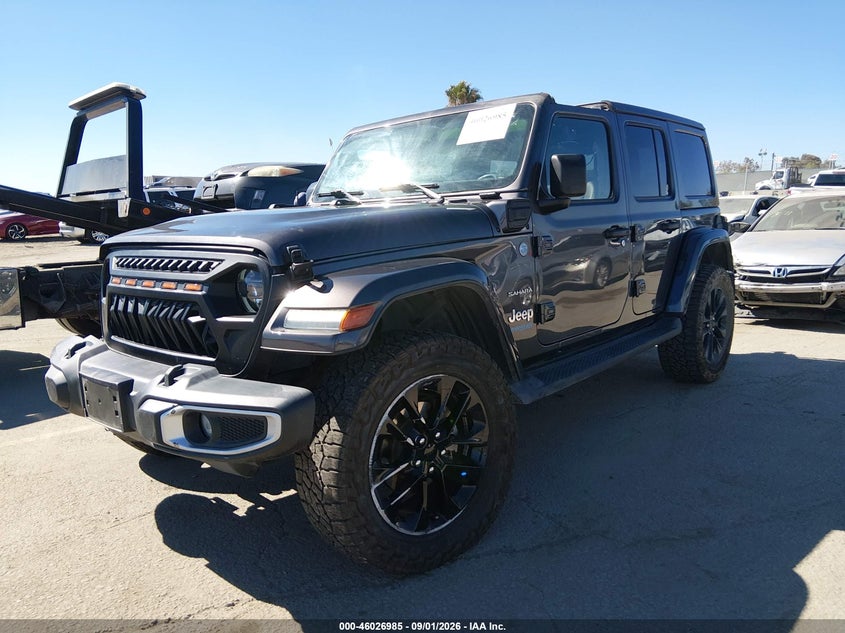 JEEP WRANGLER 4XE 2021 VIN 1C4JJXP61MW789363