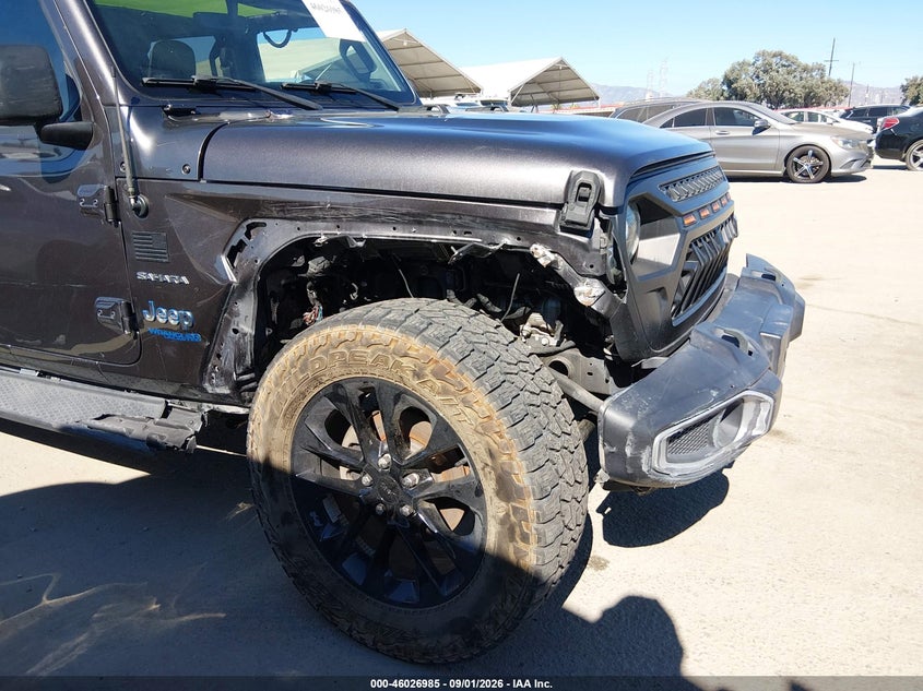 JEEP WRANGLER 4XE 2021 VIN 1C4JJXP61MW789363