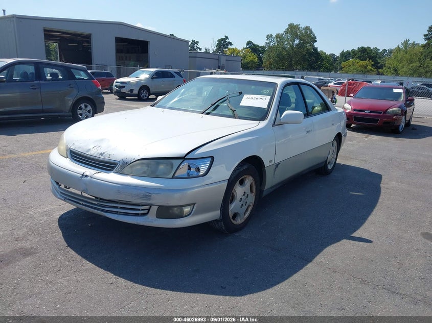 LEXUS ES 300 2000 VIN JT8BF28G7Y5094945