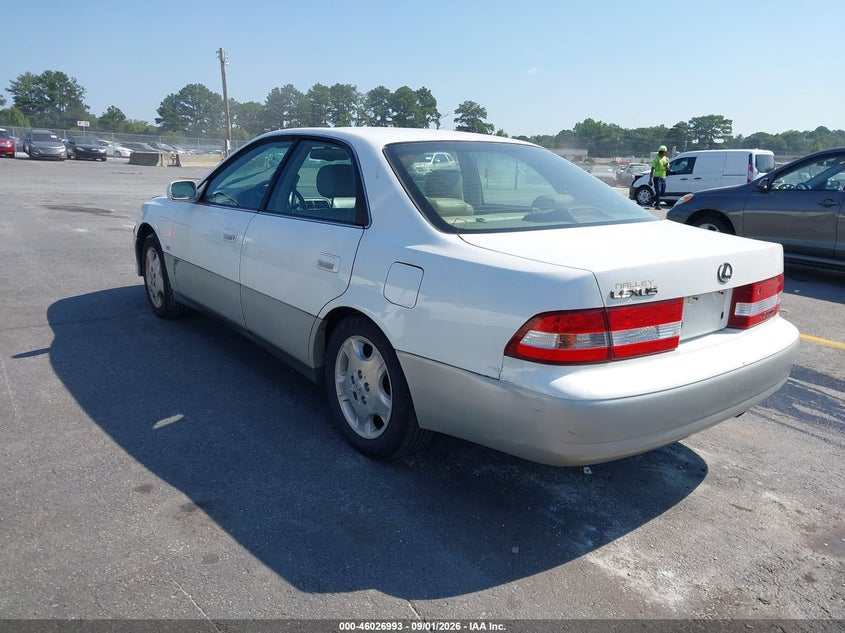 LEXUS ES 300 2000 VIN JT8BF28G7Y5094945