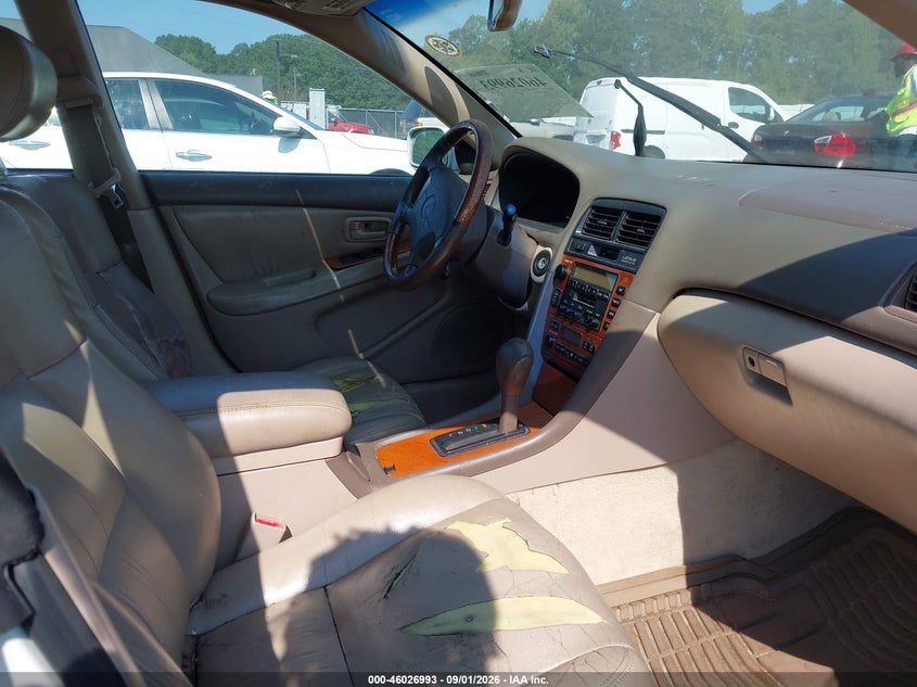 LEXUS ES 300 2000 VIN JT8BF28G7Y5094945