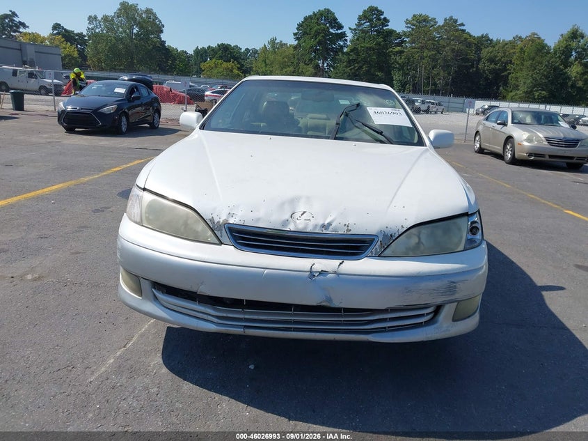 LEXUS ES 300 2000 VIN JT8BF28G7Y5094945