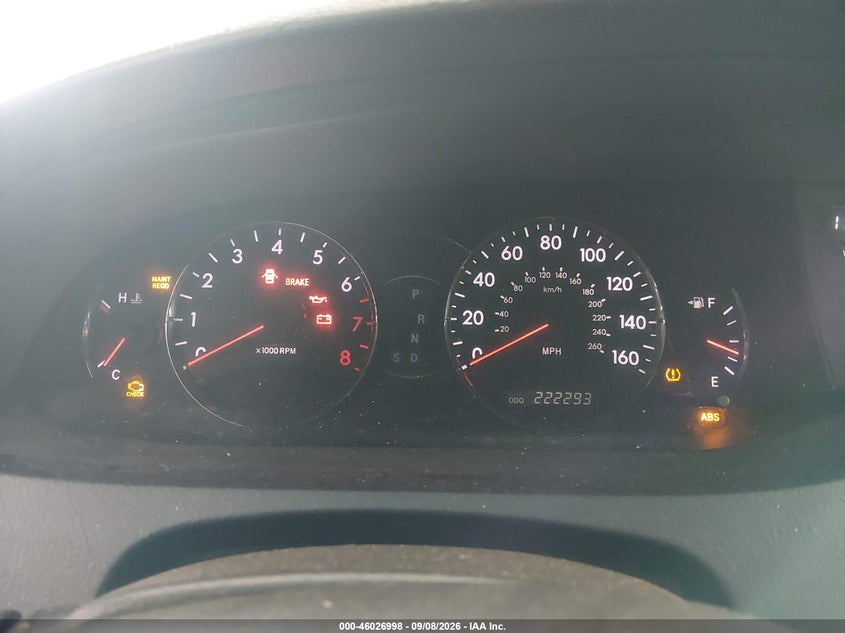 2008 TOYOTA AVALON auction photo 7