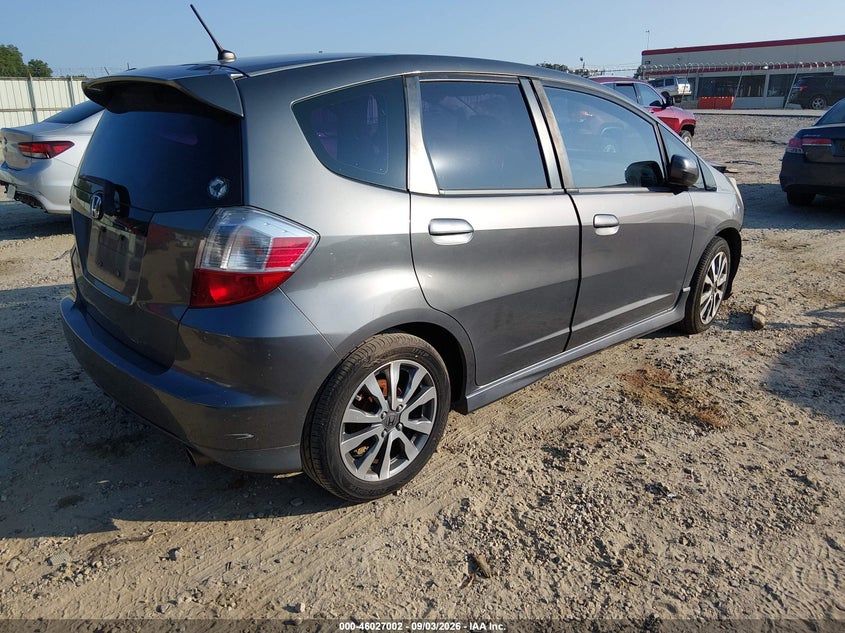 2012 HONDA FIT auction photo 4