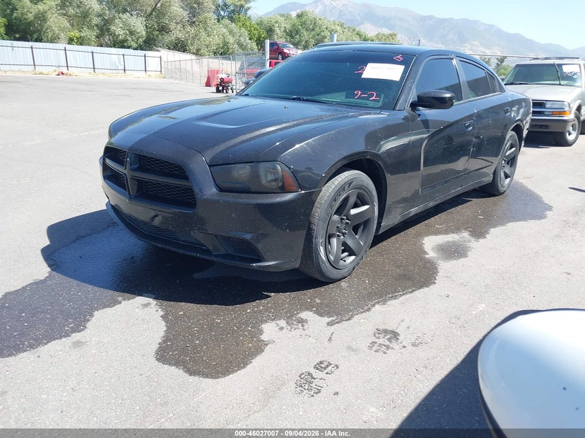 Vin: 2c3cdxat2dh672795, lot: 46526398, dodge charger police 20132