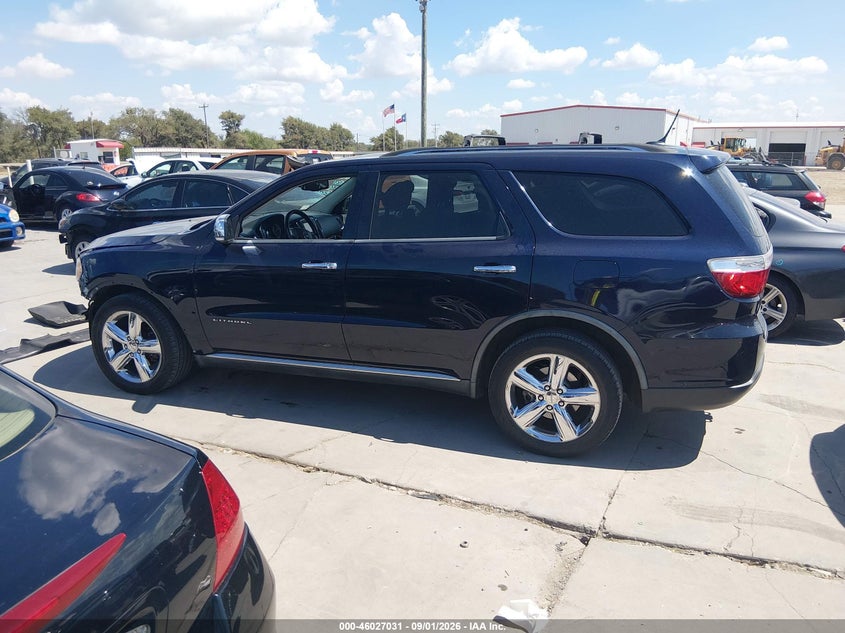 DODGE DURANGO 2012 VIN 1C4SDJETXCC188308