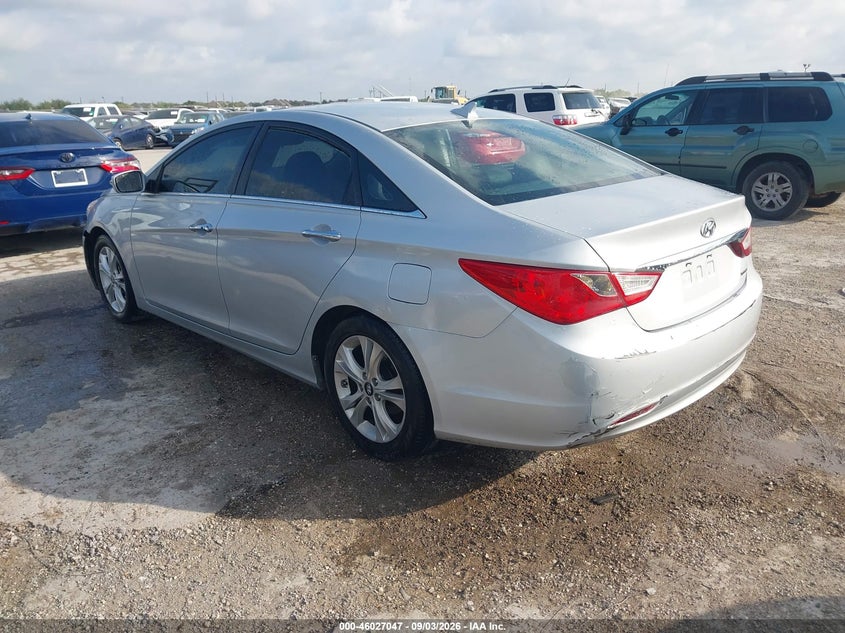 Vin: 5npec4acxbh281324, lot: 46526438, hyundai sonata limited 20113