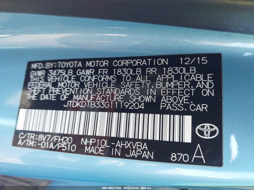 TOYOTA PRIUS C - zdjęcie 9