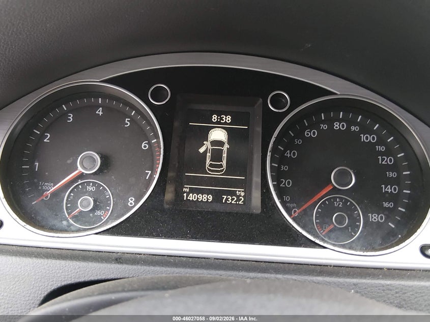 2013 VOLKSWAGEN CC auction photo 7