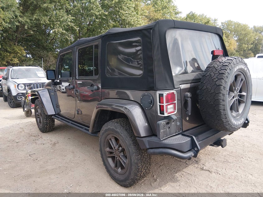Vin: 1c4hjwdg1jl842386, lot: 46526487, jeep wrangler jk unlimited freedom edition 4x4 20183