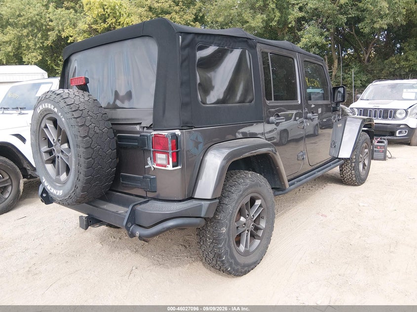 Vin: 1c4hjwdg1jl842386, lot: 46526487, jeep wrangler jk unlimited freedom edition 4x4 20184