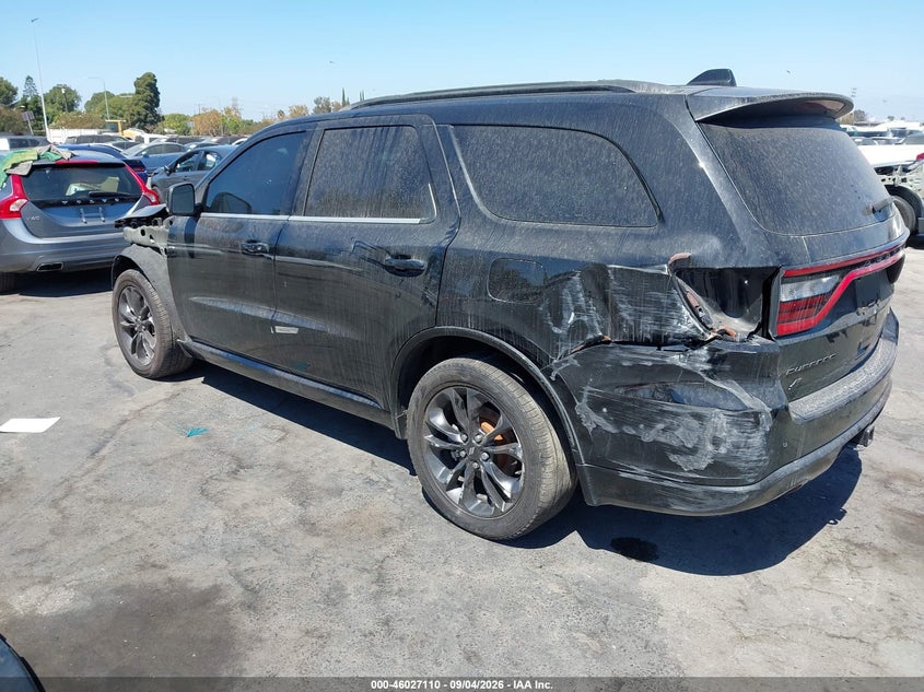 Vin: 1c4sdjctxpc606407, lot: 46526501, dodge durango r/t plus awd 20233