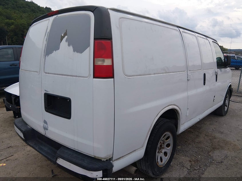 Vin: 1gcugadx9a1142286, lot: 46526502, chevrolet express 1500 work van 20104