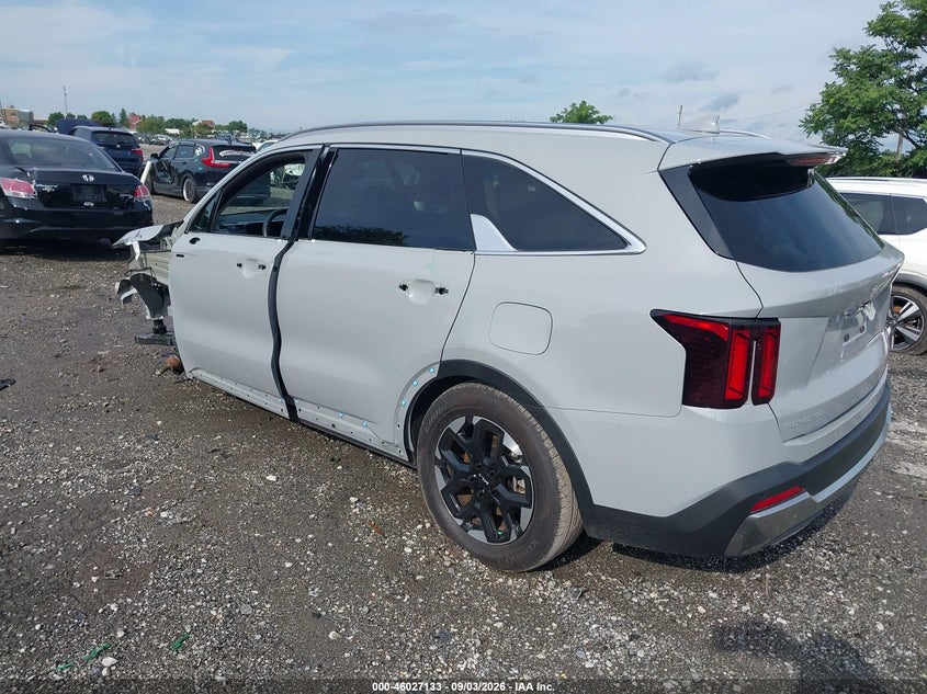 KIA SORENTO 2025 VIN 5XYRL4JC3SG329559