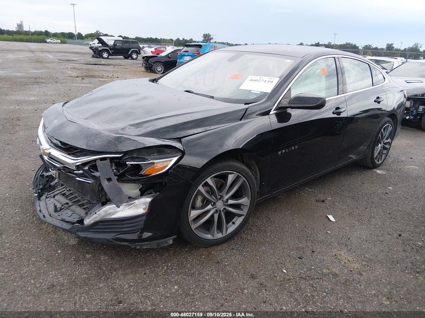 Vin: 1g1zd5st7nf135053, lot: 46526585, chevrolet malibu fwd lt 20222