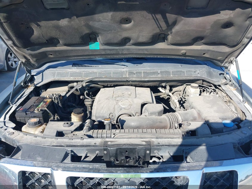 NISSAN ARMADA 2010 VIN 5N1BA0ND3AN610895