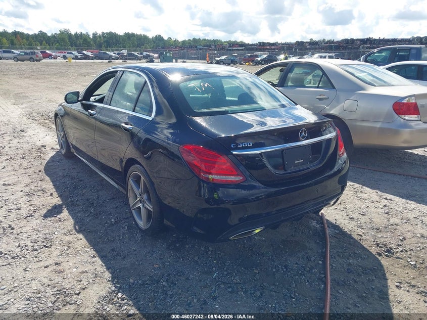 2017 MERCEDES-BENZ C 300 auction photo 3