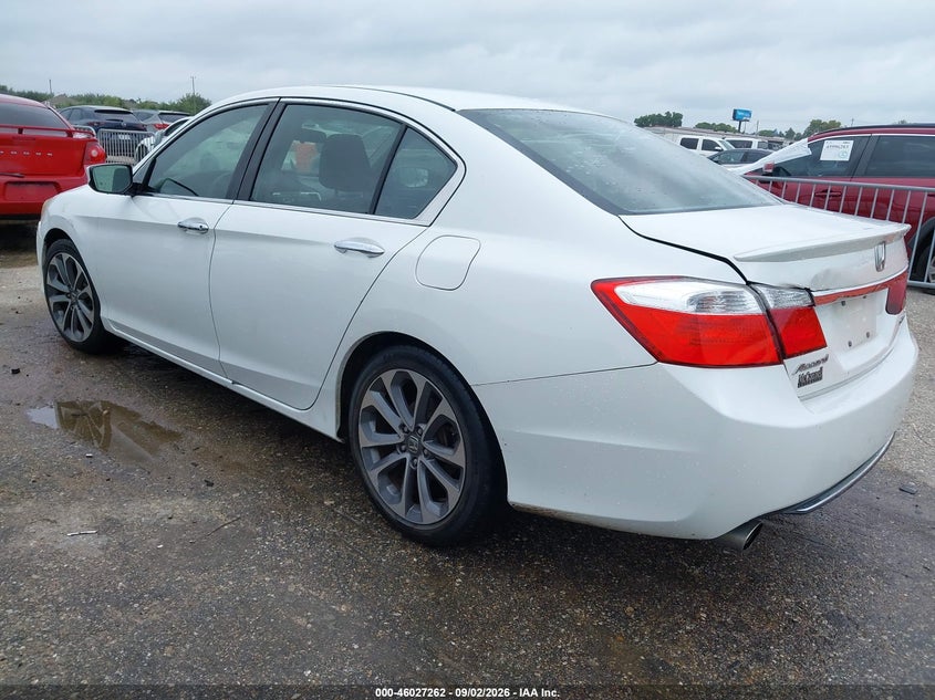2014 HONDA ACCORD auction photo 3