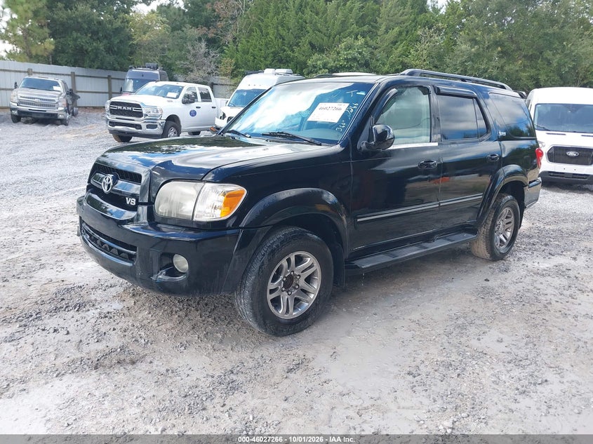 TOYOTA SEQUOIA 2007 VIN 5TDZT34A77S293373