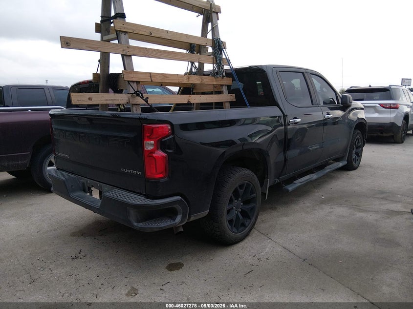 Vin: 3gcpwbek1lg354810, lot: 46526697, chevrolet silverado 1500 2wd  short bed custom 20204