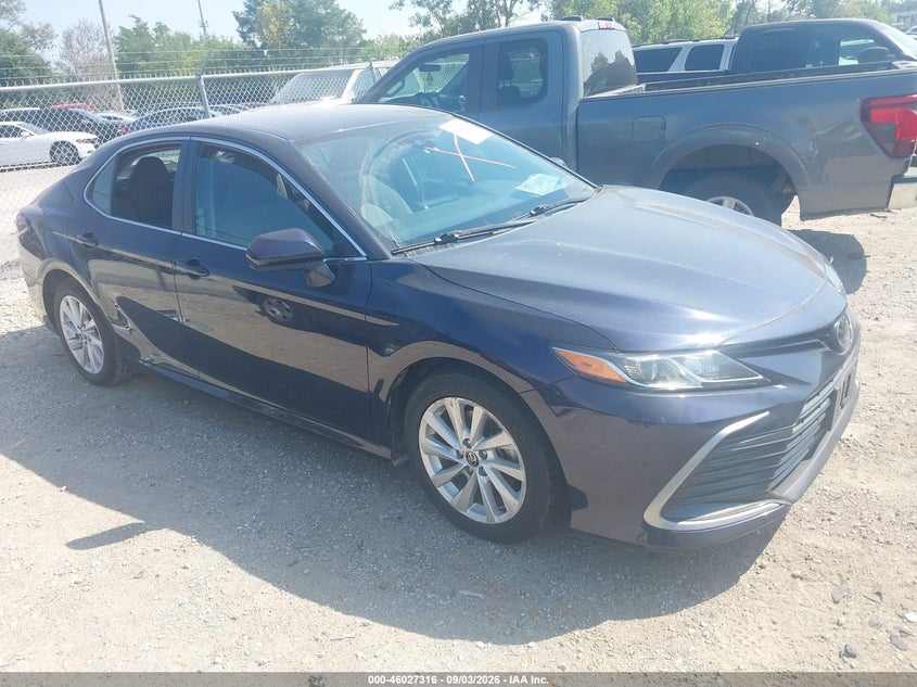 Vin: 4t1c11ak3nu699474, lot: 46526735, toyota camry le 2022 img_1