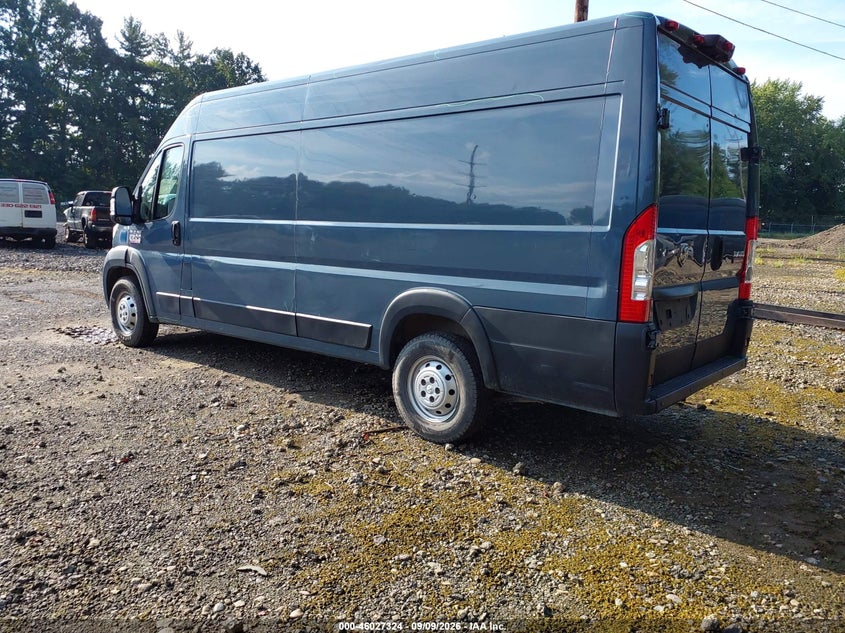 Vin: 3c6urvjg3ke551508, lot: 46526743, ram promaster 3500 cargo van high roof 159 wb ext 20193