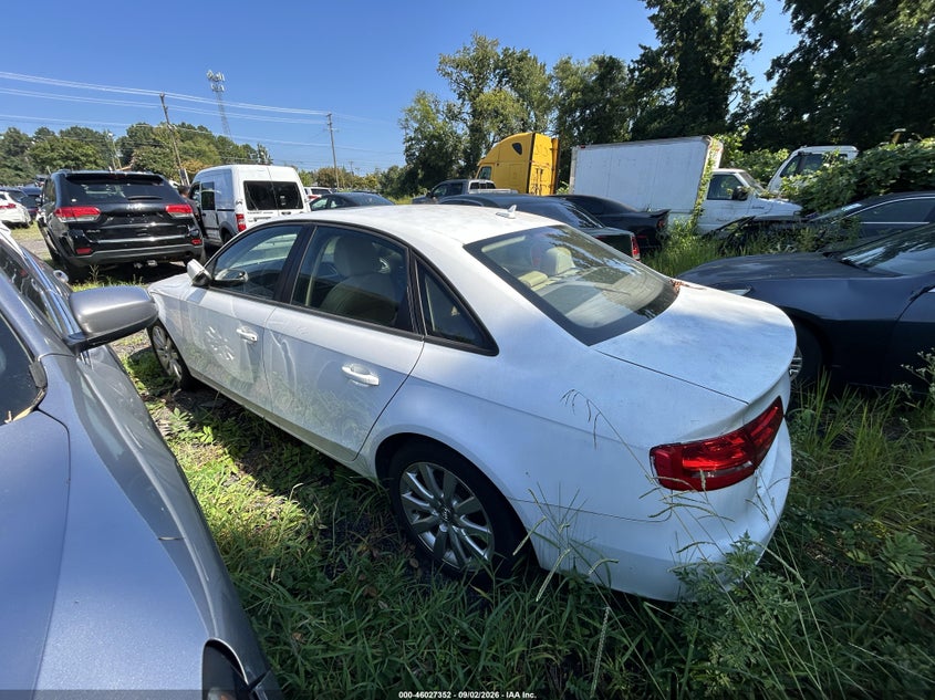 2013 AUDI A4 auction photo 3