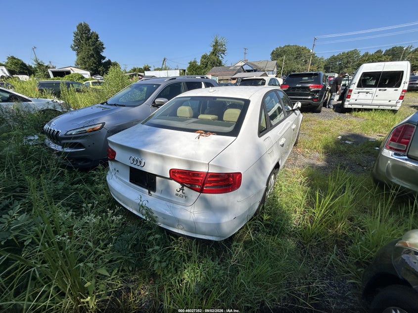 2013 AUDI A4 auction photo 4