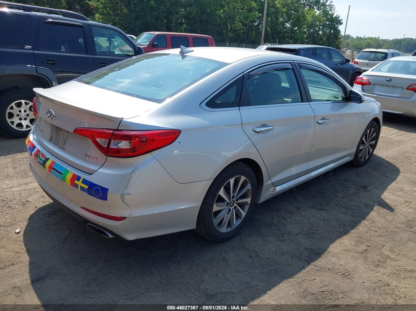 2015 HYUNDAI SONATA auction photo 4