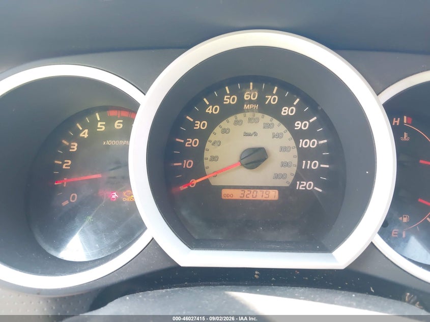 TOYOTA TACOMA 2007 VIN 5TEKU72N87Z404558