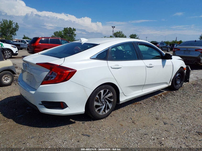 Vin: 19xfc2f75je037037, lot: 46526835, honda civic ex 20184