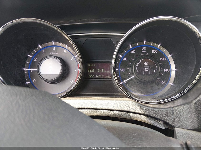 2013 HYUNDAI SONATA auction photo 7