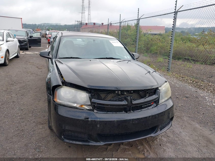 DODGE AVENGER 2014 VIN 1C3CDZAB3EN118290