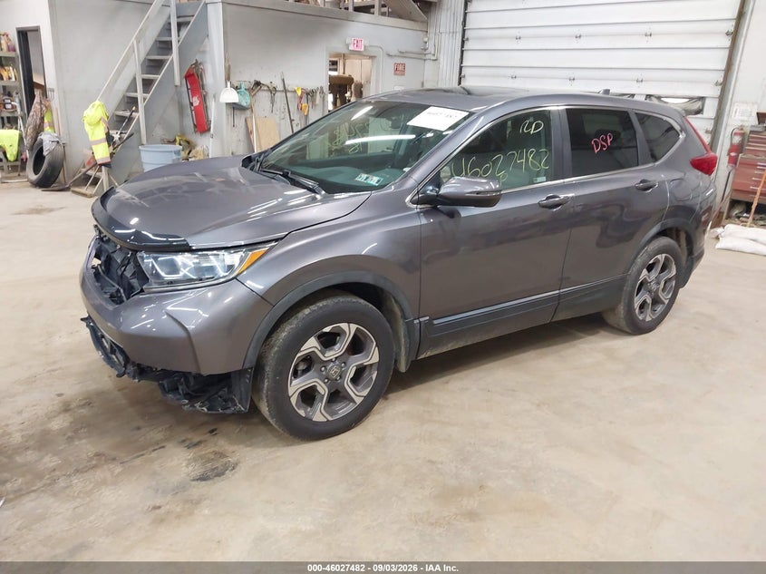 Vin: 7farw2h56je091025, lot: 46526901, honda cr-v ex 20182