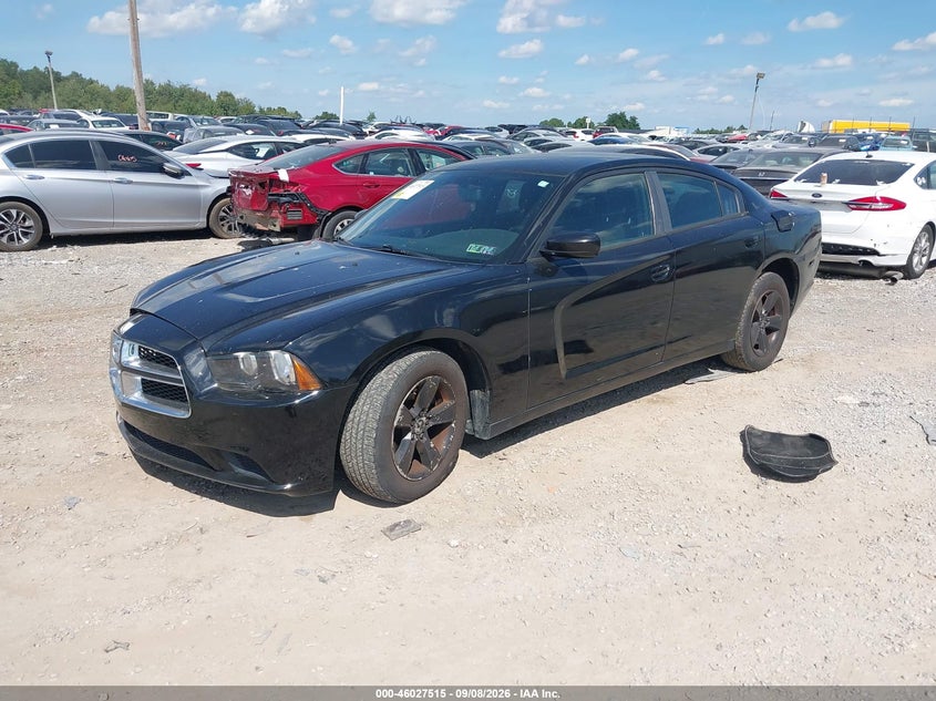 Vin: 2c3cdxbg8eh261565, lot: 46526934, dodge charger se 20142