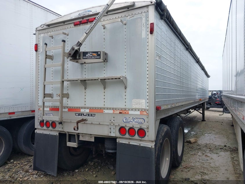 2003 WILSON TRAILER CO GRAIN SEMI TRAILER auction photo 4