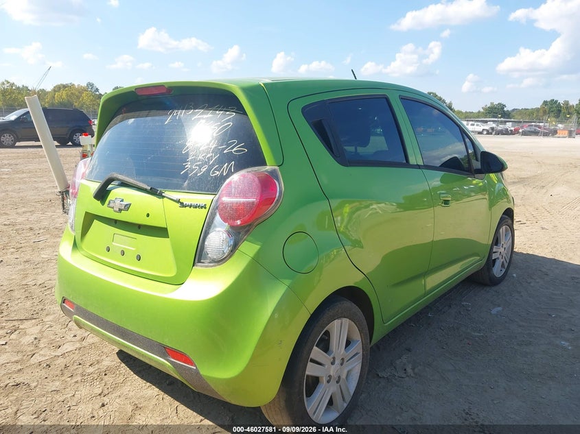 Vin: kl8cb6s93ec583524, lot: 46527000, chevrolet spark ls auto 20144
