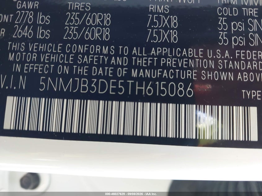 2026 HYUNDAI TUCSON SEL · Фото 9