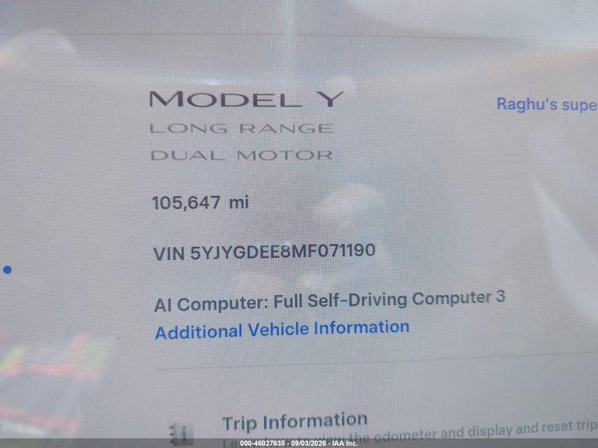 TESLA MODEL Y - zdjęcie 15