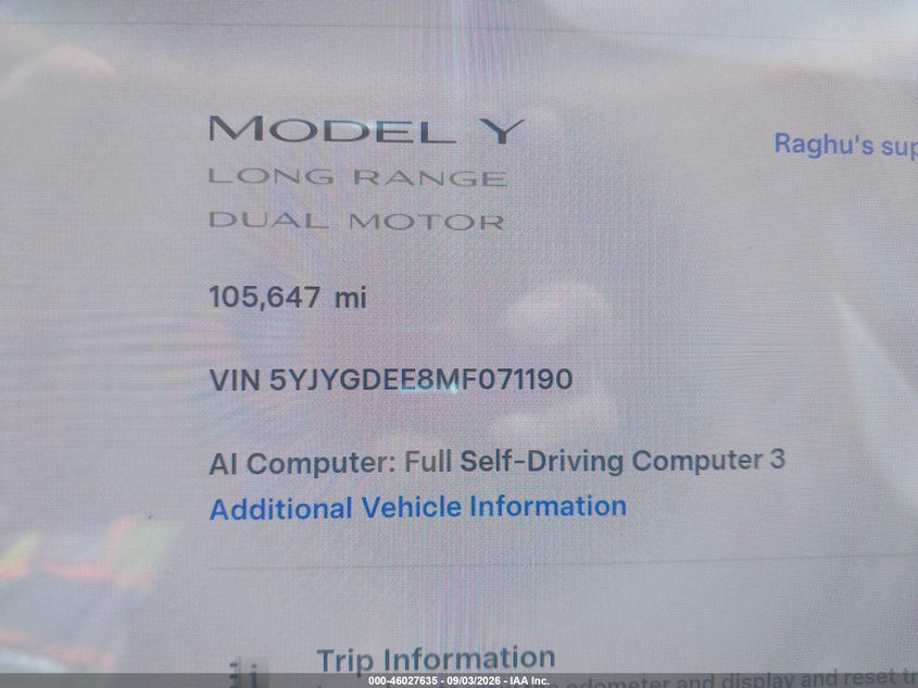 TESLA MODEL Y - zdjęcie 7
