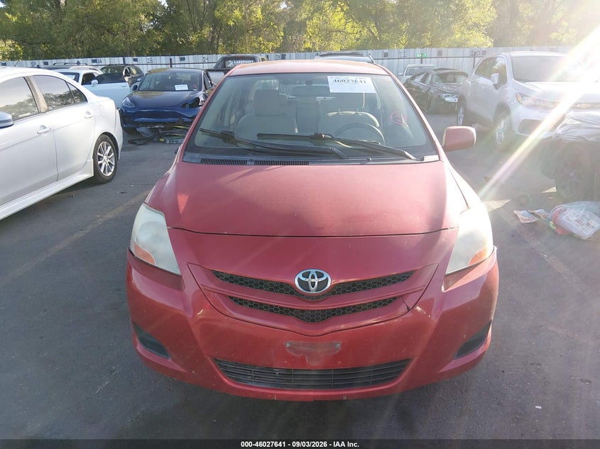 TOYOTA YARIS 2007 VIN JTDBT903971131673