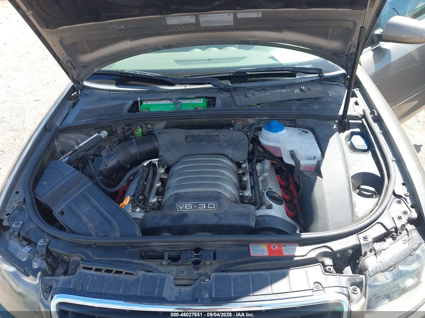 AUDI A4 2006 VIN WAUDT48H66K005403
