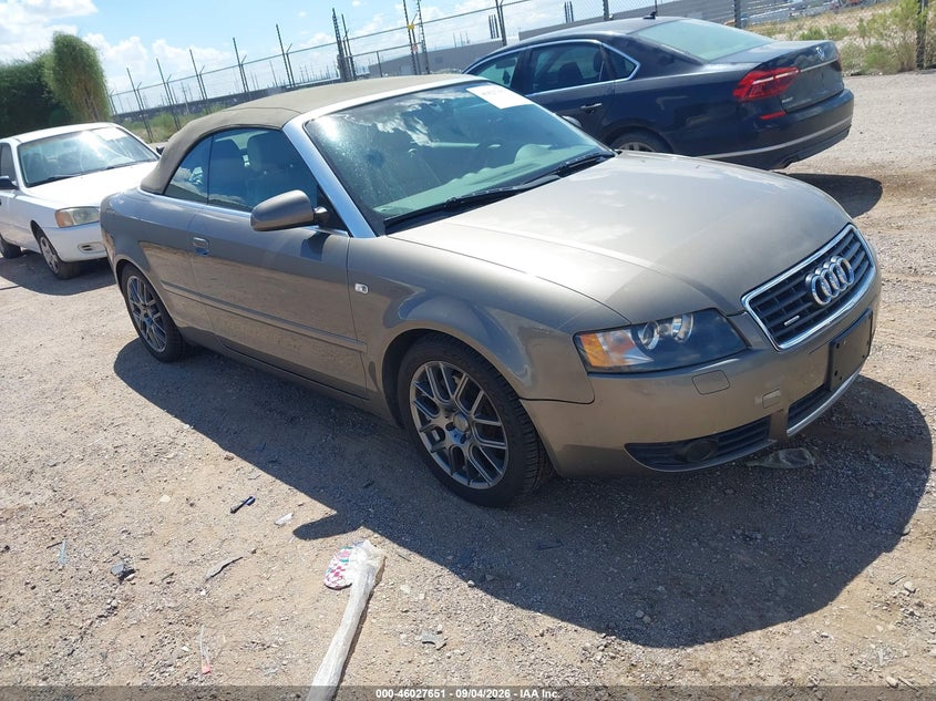 2006 AUDI A4 auction photo 1