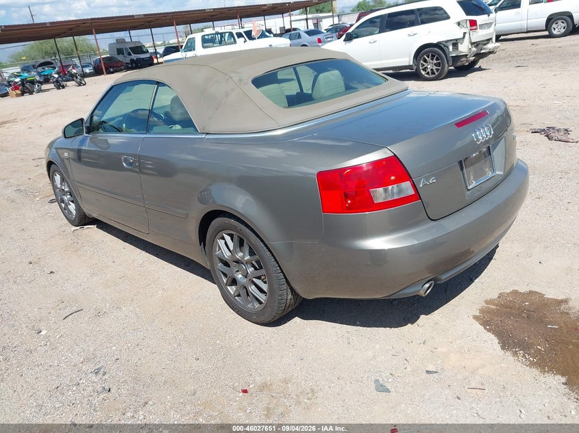 2006 AUDI A4 auction photo 3