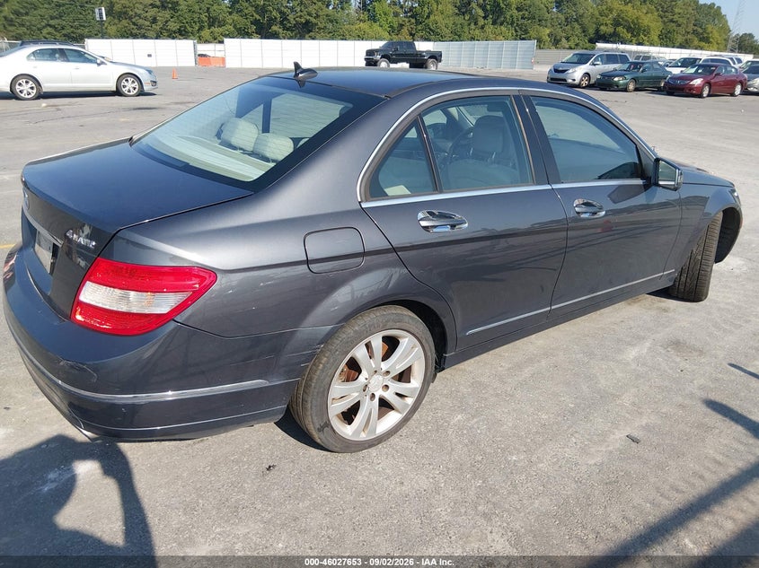 Vin: wddgf8bb9af462975, lot: 46527072, mercedes-benz c 300 luxury 4matic/sport 4matic 20104
