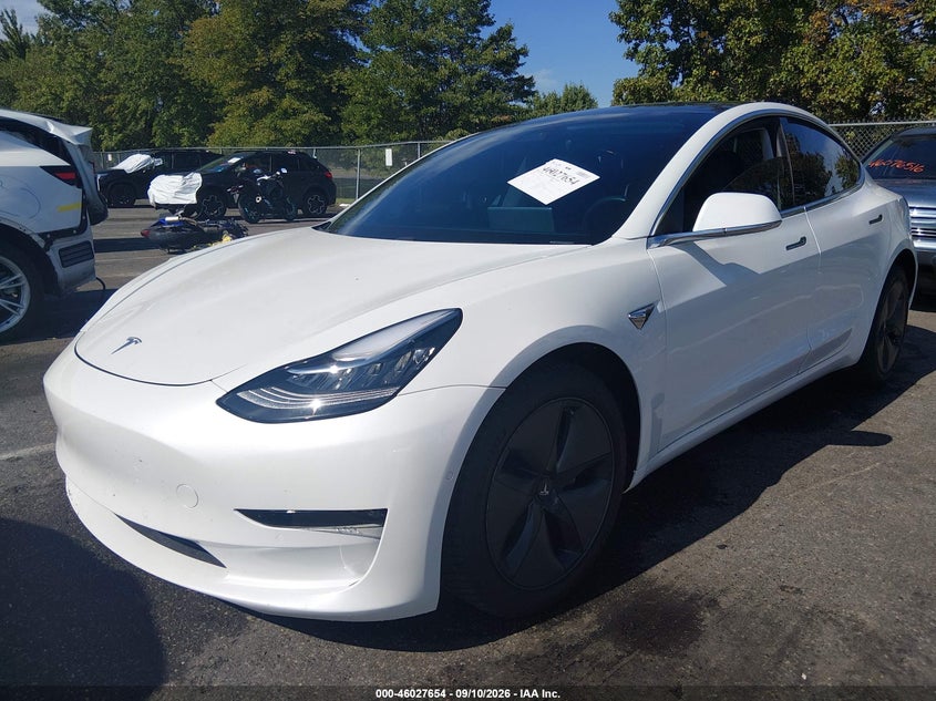 Vin: 5yj3e1eb0kf493326, lot: 46527073, tesla model 3 long range/performance 20192