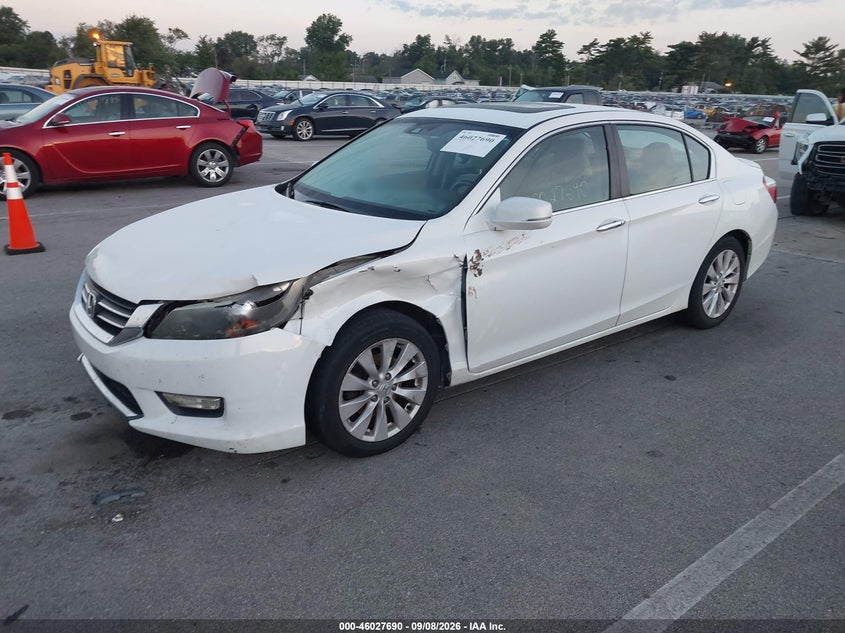 Vin: 1hgcr2f8xda118733, lot: 46527109, honda accord ex-l 20132