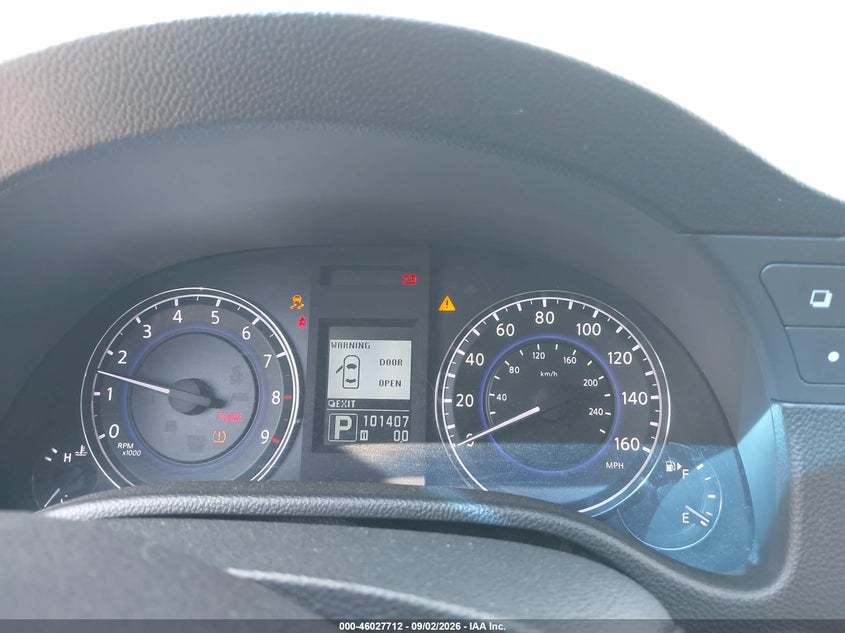 2011 INFINITI G37X auction photo 7