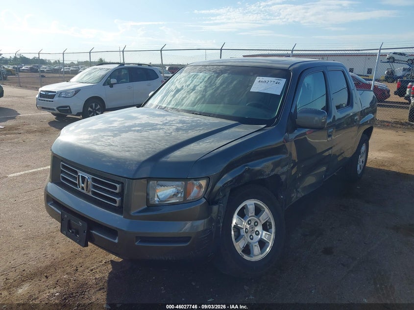 2008 Honda Ridgeline Rtl, Left Front, IAAI, VIN 2HJYK16568H533432 — photo 2